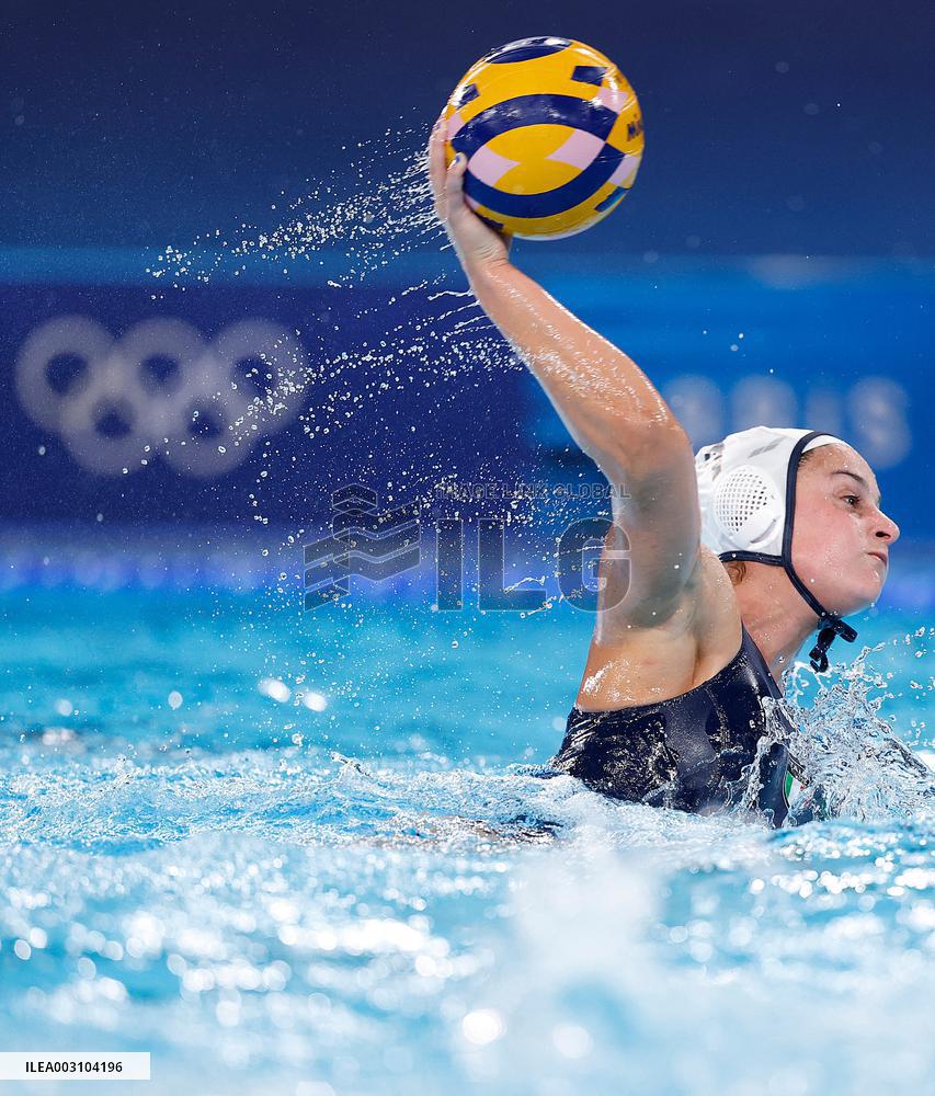 (PARIS2024) FRANCE-SAINT-DENIS-OLY-WATER POLO