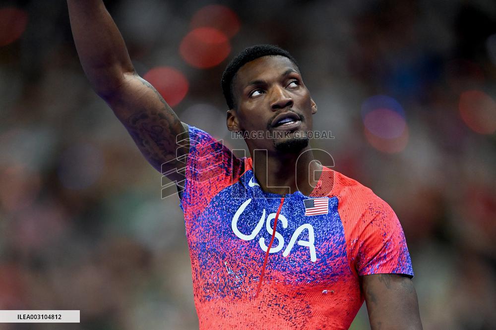 Paris 2024 - USA’s Noah Lyles Takes Gold in Men’s 100m