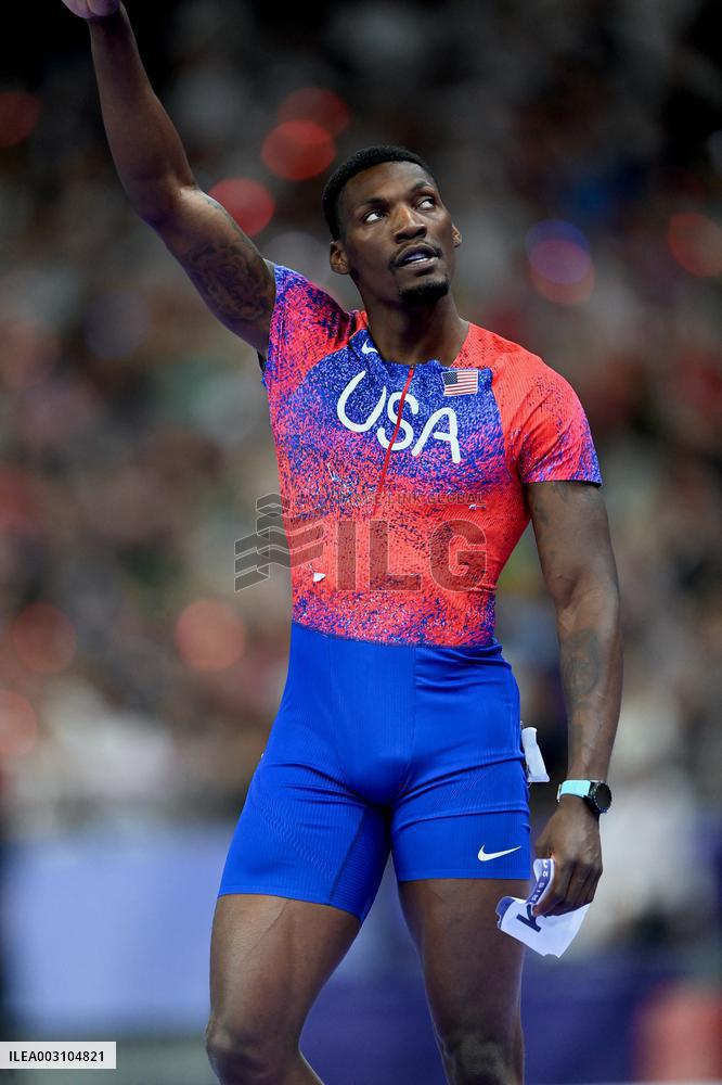 Paris 2024 - USA’s Noah Lyles Takes Gold in Men’s 100m