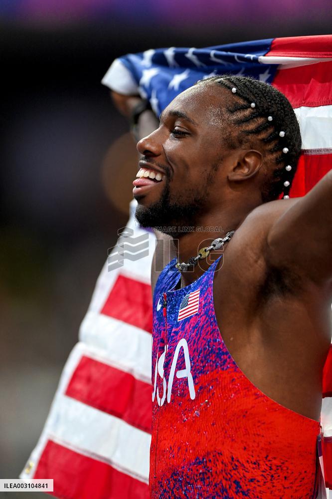 Paris 2024 - USA’s Noah Lyles Takes Gold in Men’s 100m