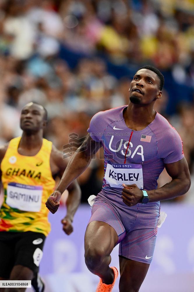 Paris 2024 - USA’s Noah Lyles Takes Gold in Men’s 100m