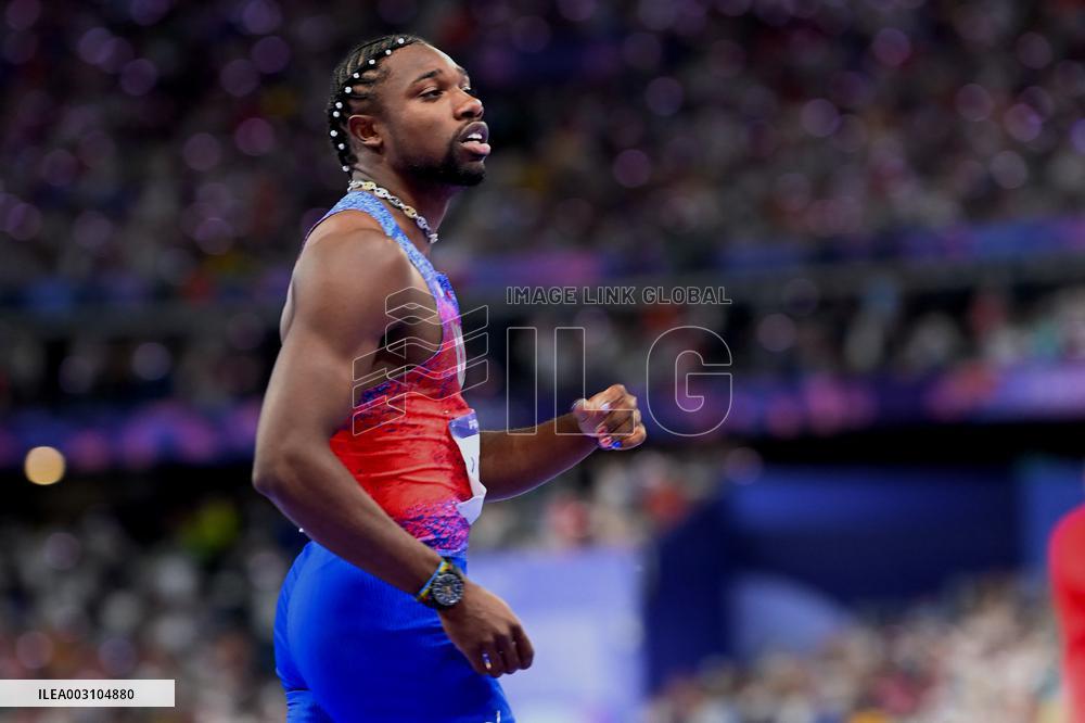 Paris 2024 - USA’s Noah Lyles Takes Gold in Men’s 100m