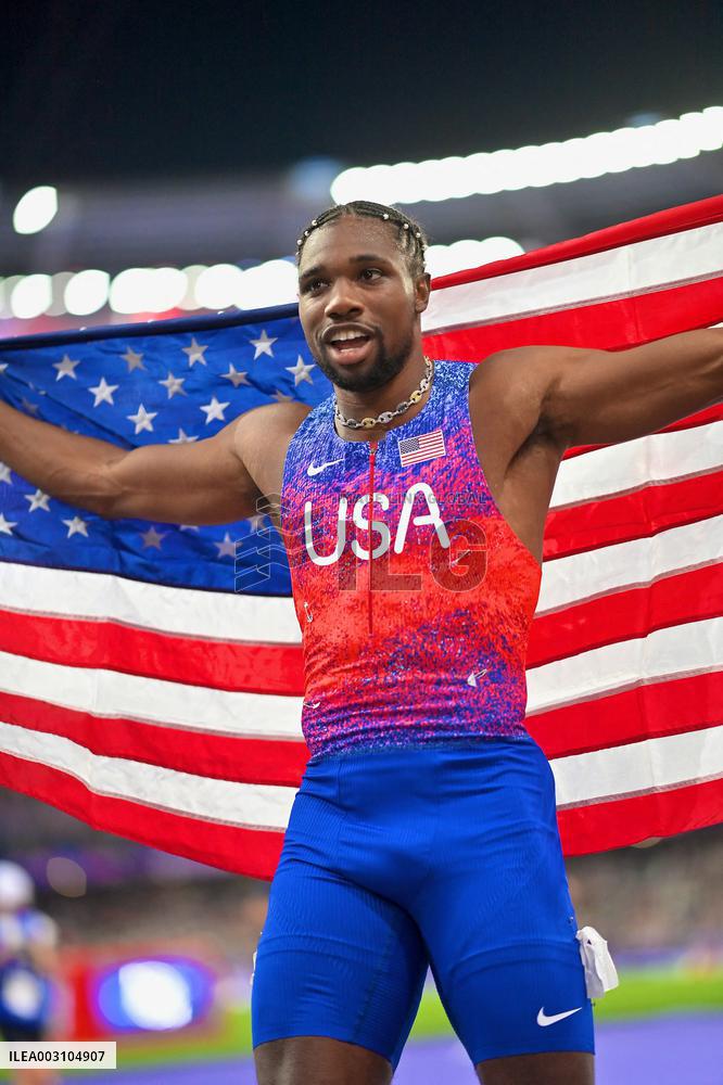 Paris 2024 - USA’s Noah Lyles Takes Gold in Men’s 100m