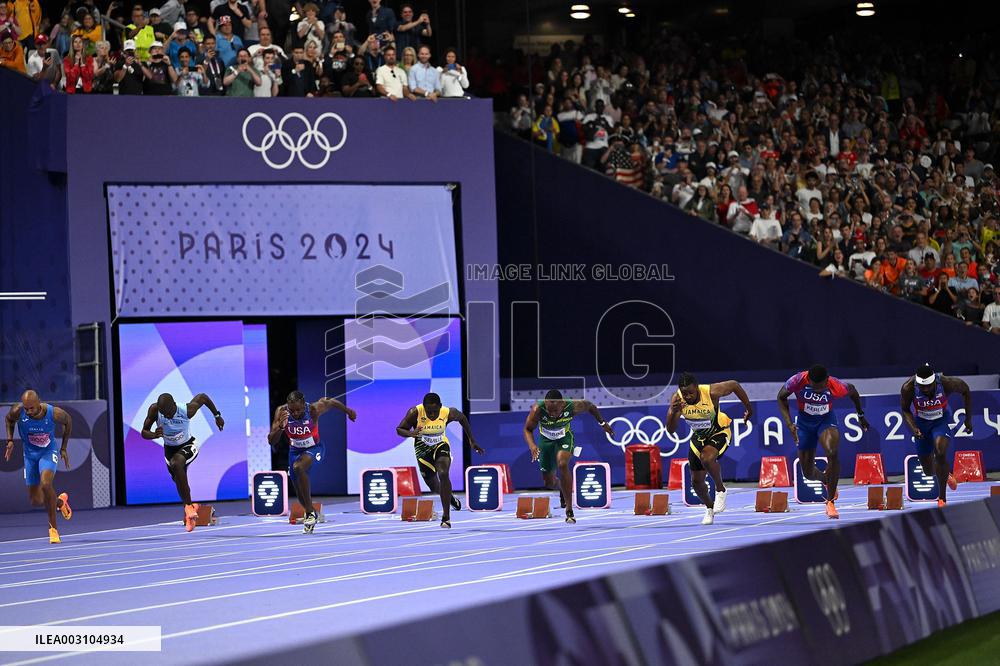 Paris 2024 - USA’s Noah Lyles Takes Gold in Men’s 100m