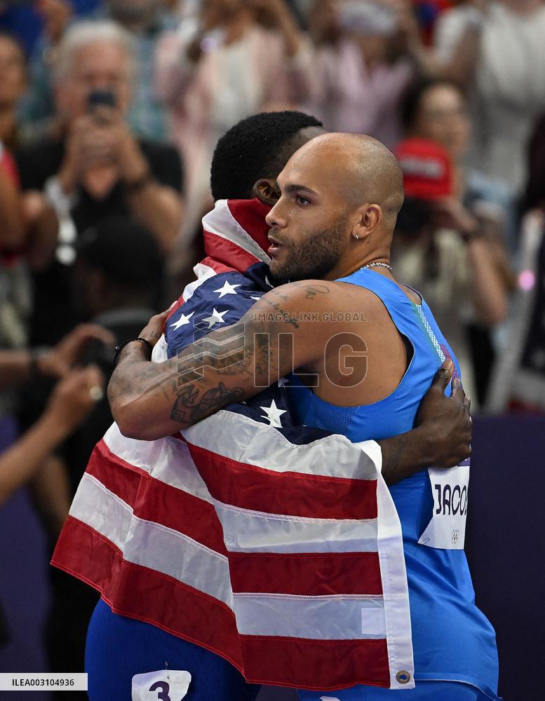 Paris 2024 - USA’s Noah Lyles Takes Gold in Men’s 100m
