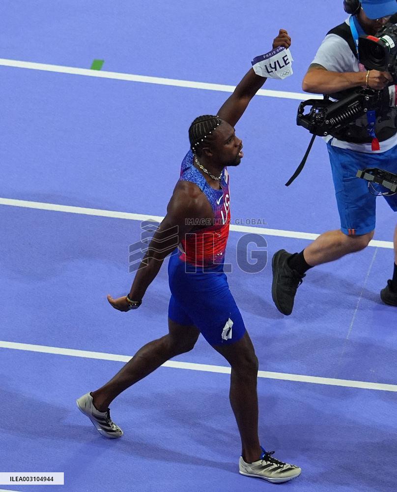 Paris 2024 - USA’s Noah Lyles Takes Gold in Men’s 100m