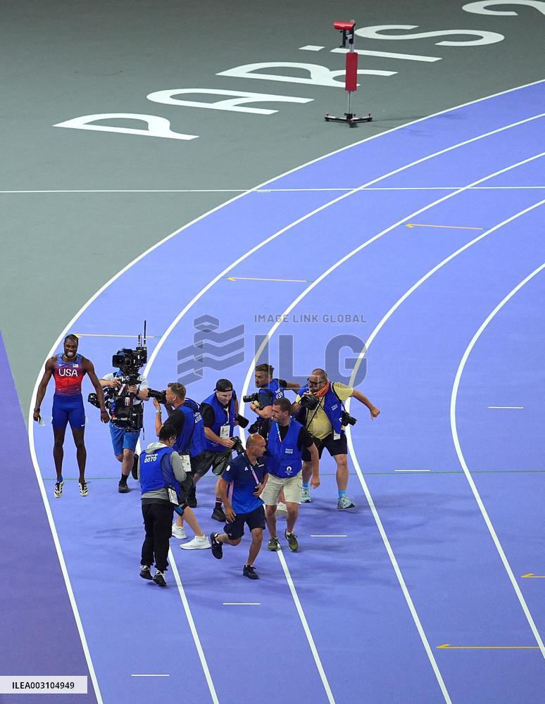 Paris 2024 - USA’s Noah Lyles Takes Gold in Men’s 100m