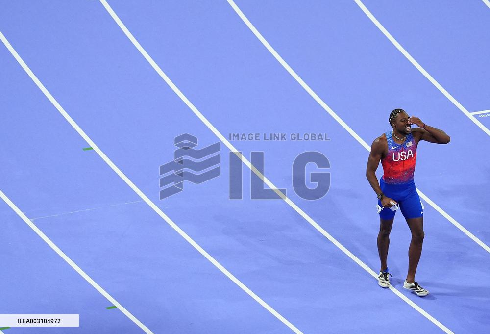 Paris 2024 - USA’s Noah Lyles Takes Gold in Men’s 100m