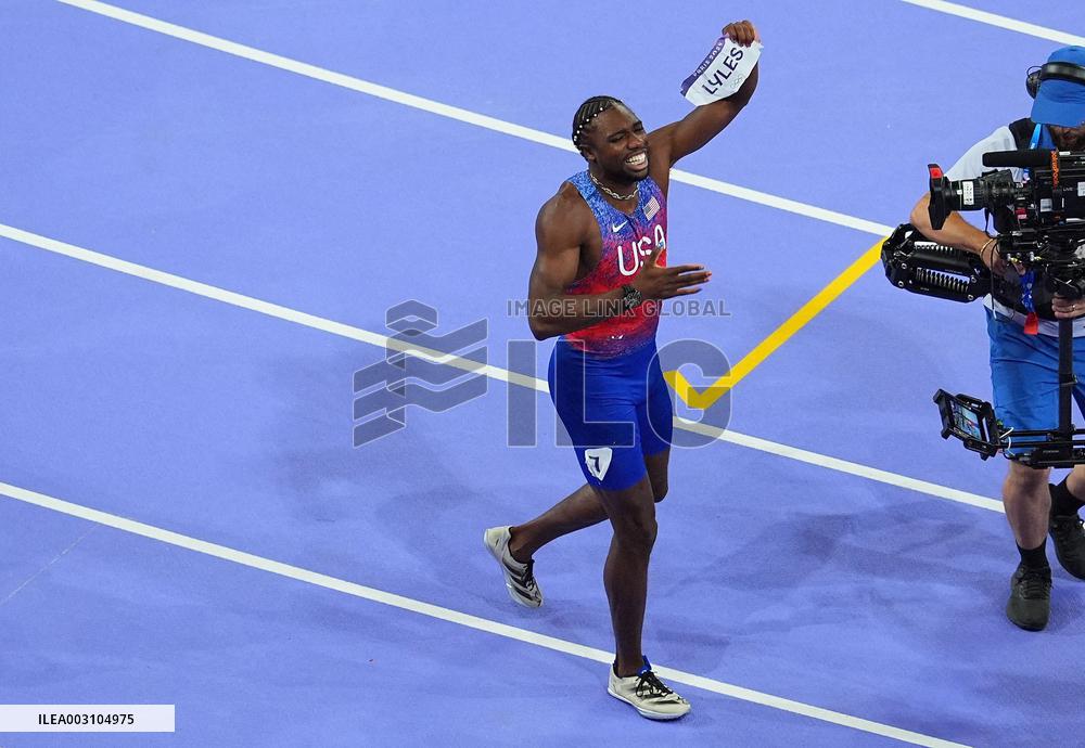 Paris 2024 - USA’s Noah Lyles Takes Gold in Men’s 100m