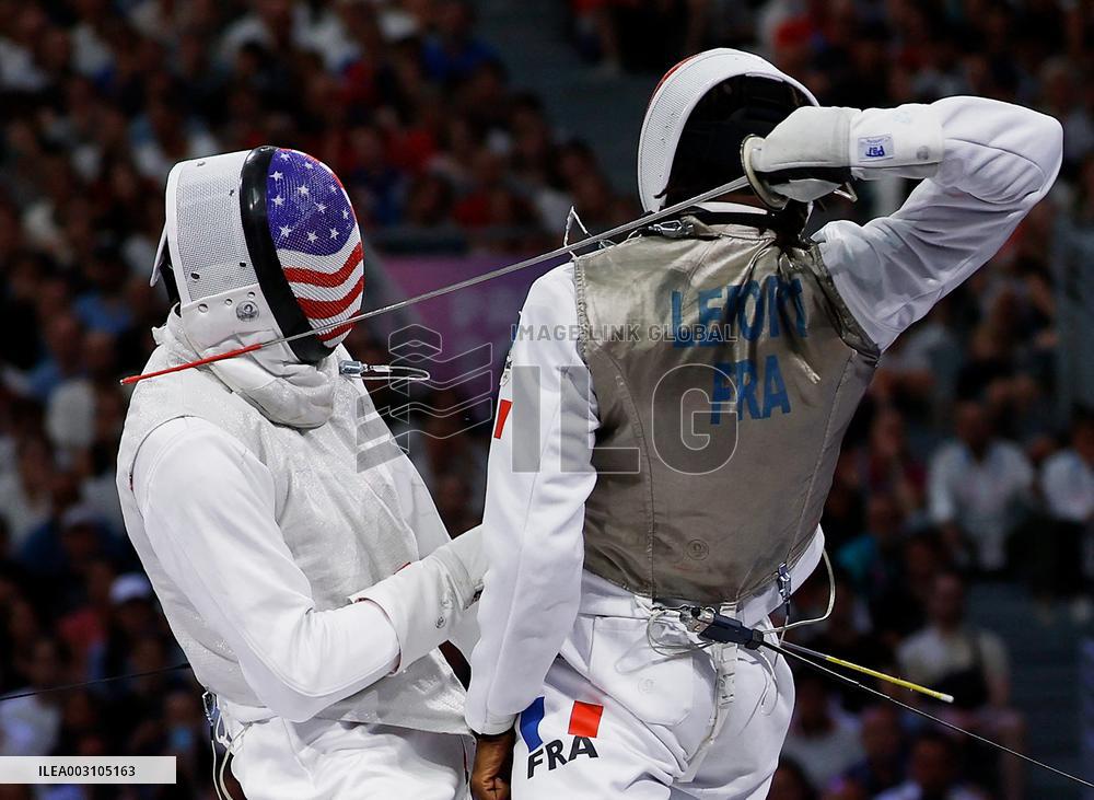 Paris 2024 - France Take Bronze In Men's Foil Team
