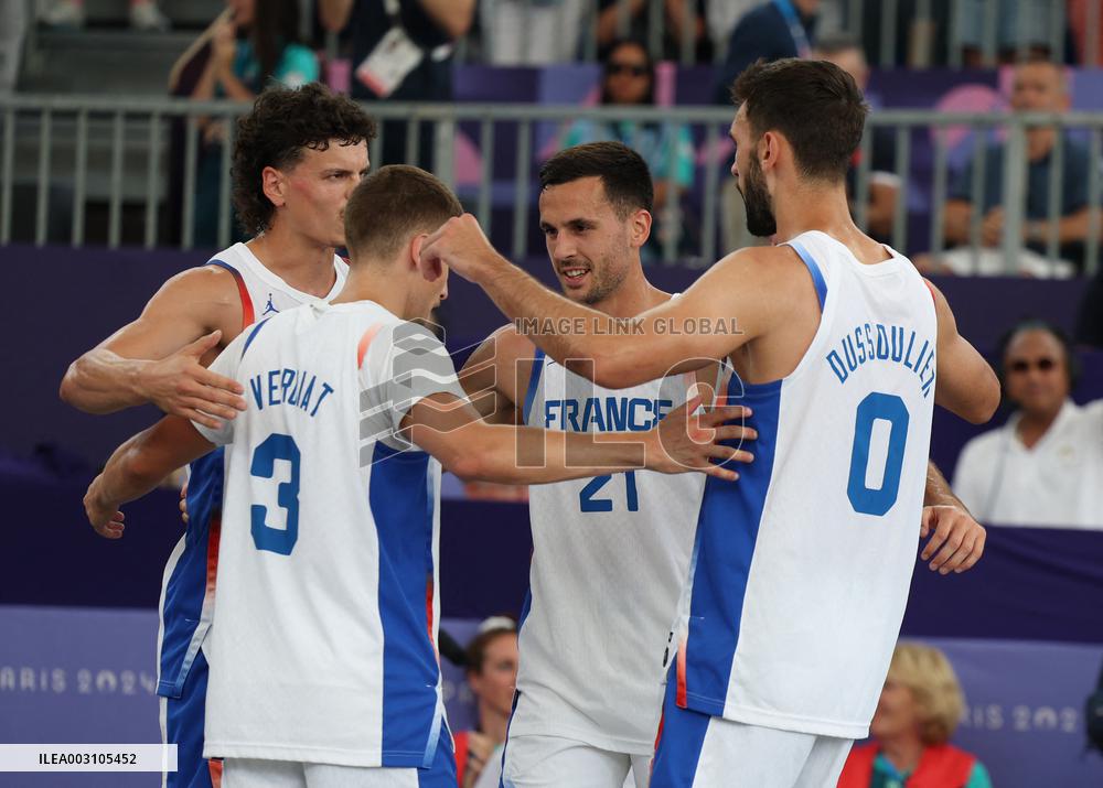 Paris 2024 - Men's 3x3 Basketball China v France