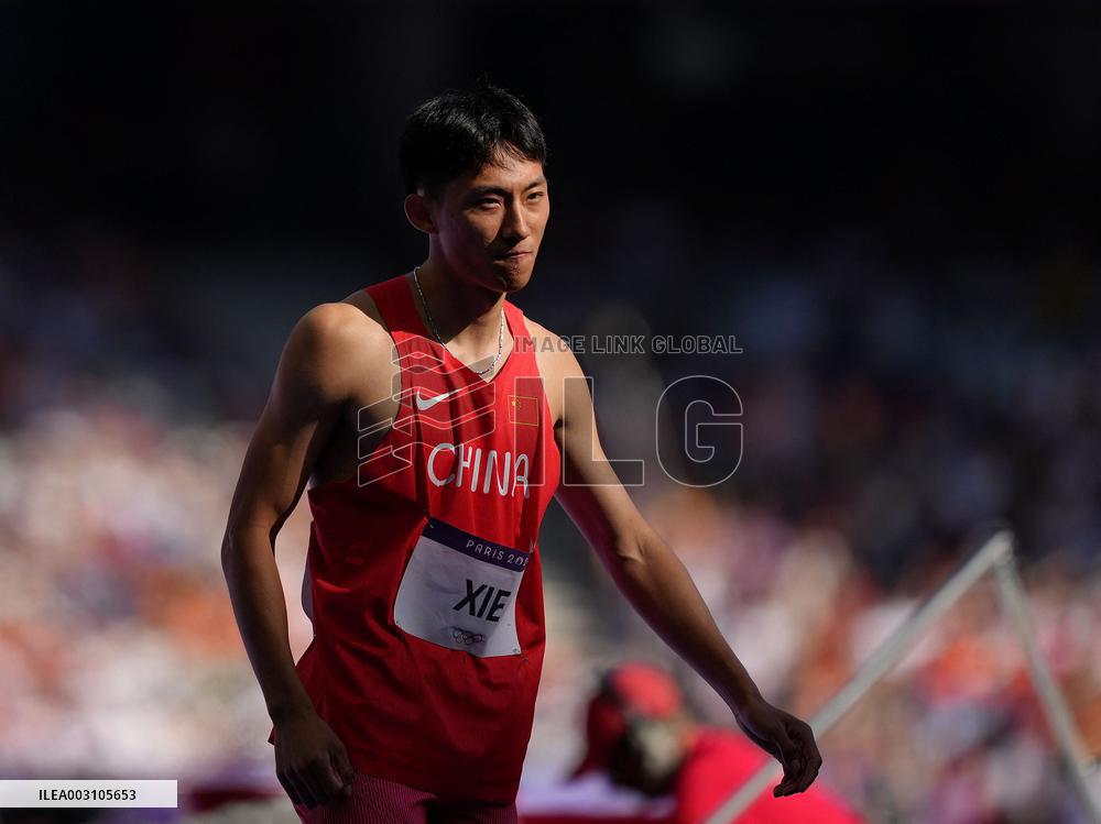 (PARIS2024) FRANCE-PARIS-OLY-ATHLETICS-400M HURDLES-MEN