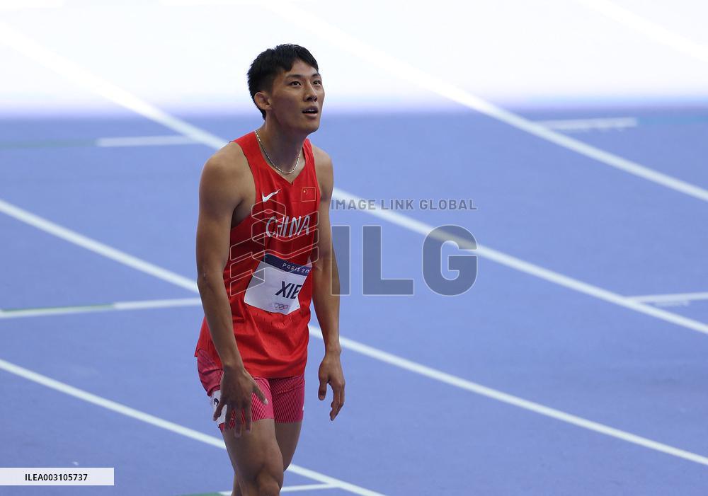 (PARIS2024) FRANCE-PARIS-OLY-ATHLETICS-400M HURDLES-MEN