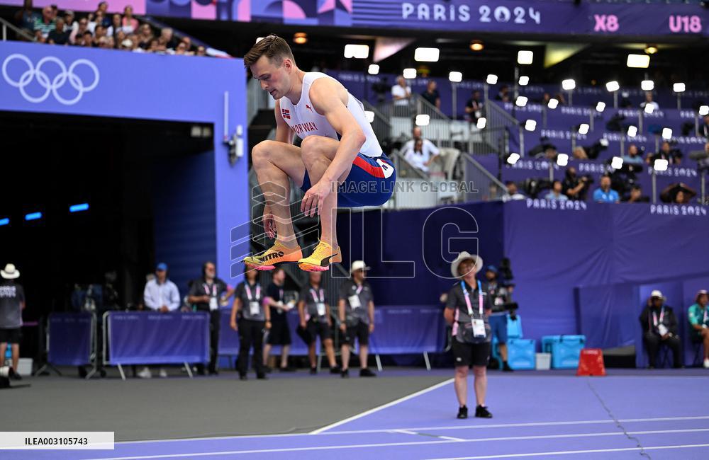 (PARIS2024) FRANCE-PARIS-OLY-ATHLETICS-400M HURDLES-MEN