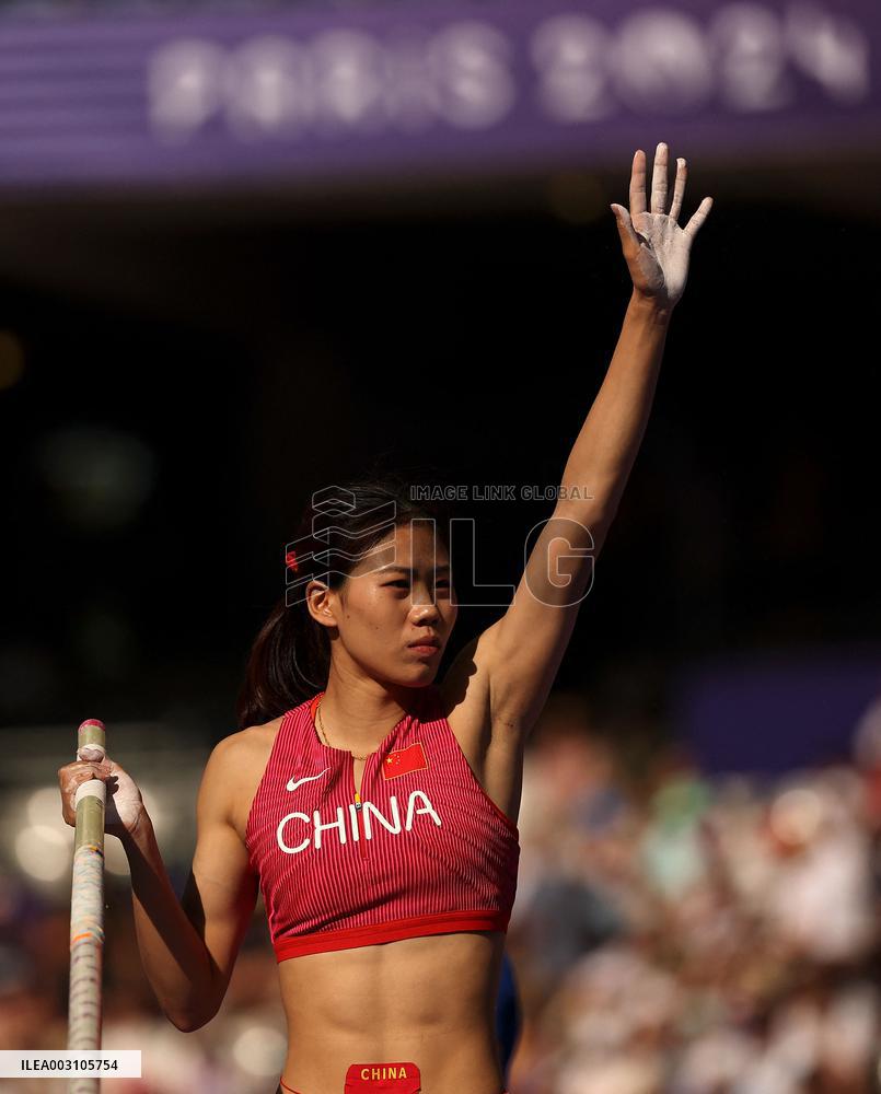 (PARIS2024) FRANCE-PARIS-OLY-ATHLETICS-POLE VAULT-WOMEN