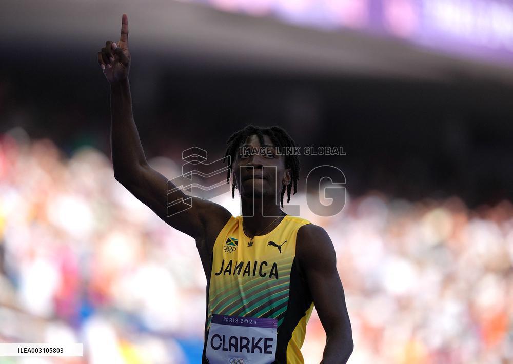 (PARIS2024) FRANCE-PARIS-OLY-ATHLETICS-400M HURDLES-MEN