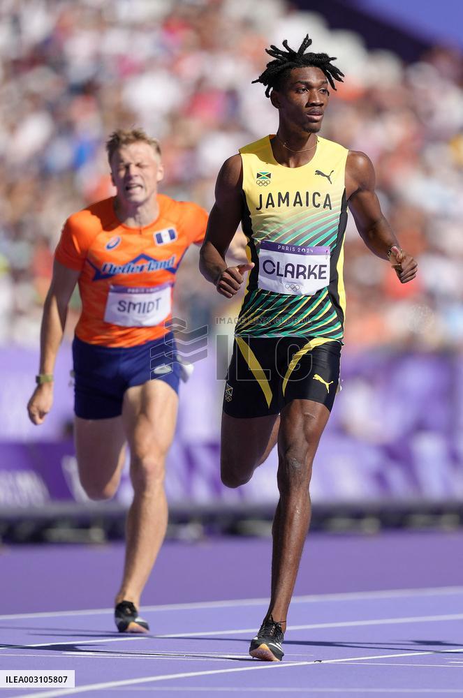 (PARIS2024) FRANCE-PARIS-OLY-ATHLETICS-400M HURDLES-MEN