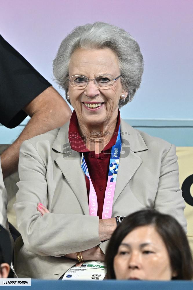 Paris 2024 - Benedikte Of Denmark In The Stands