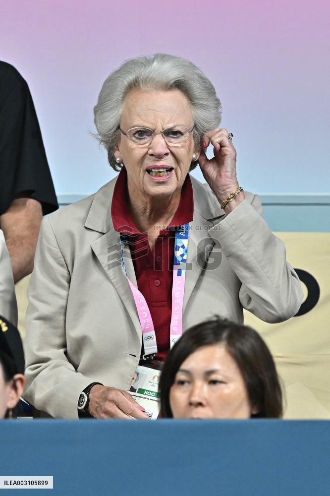 Paris 2024 - Benedikte Of Denmark In The Stands