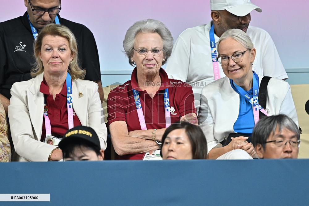 Paris 2024 - Benedikte Of Denmark In The Stands