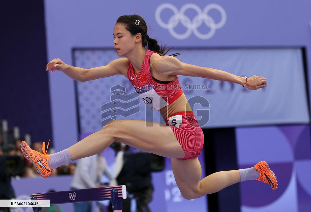 (PARIS2024) FRANCE-PARIS-OLY-ATHLETICS-400M HURDLES-WOMEN