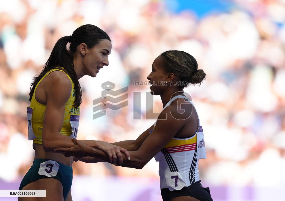(PARIS2024) FRANCE-PARIS-OLY-ATHLETICS-400M HURDLES-WOMEN