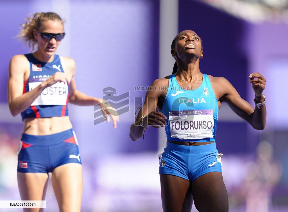 (PARIS2024) FRANCE-PARIS-OLY-ATHLETICS-400M HURDLES-WOMEN