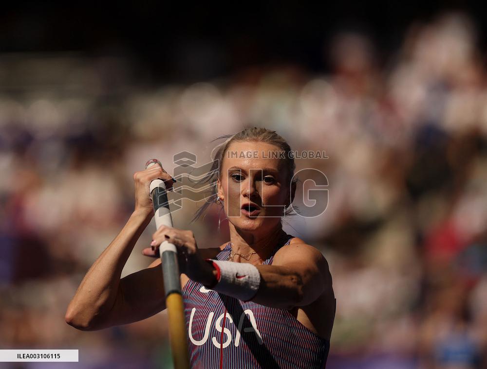 (PARIS2024) FRANCE-PARIS-OLY-ATHLETICS-POLE VAULT-WOMEN