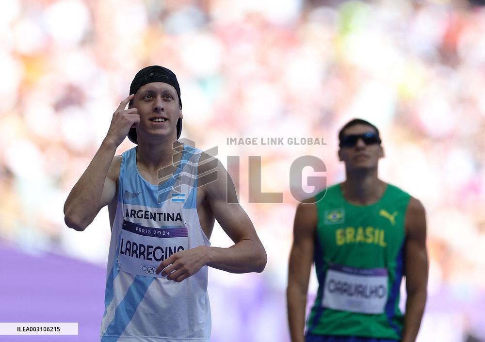 (PARIS2024) FRANCE-PARIS-OLY-ATHLETICS-400M-MEN