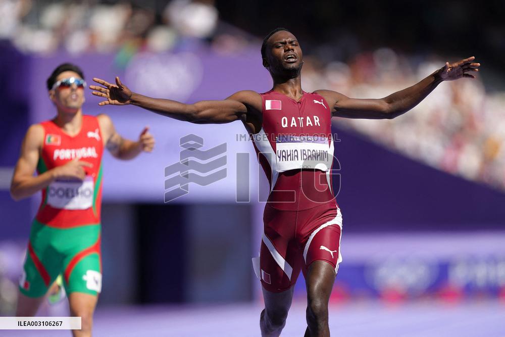 (PARIS2024) FRANCE-PARIS-OLY-ATHLETICS-400M-MEN