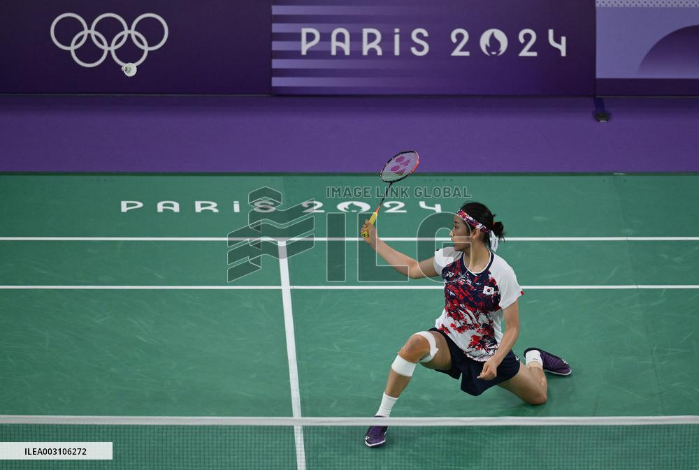 (PARIS2024)FRANCE-PARIS-OLY-BADMINTON