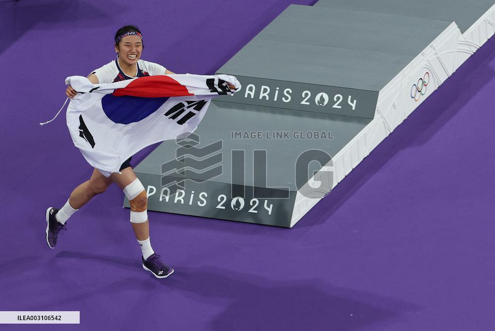 (PARIS2024)FRANCE-PARIS-OLY-BADMINTON
