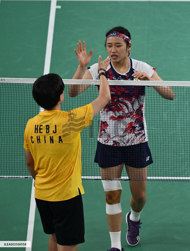 (PARIS2024)FRANCE-PARIS-OLY-BADMINTON