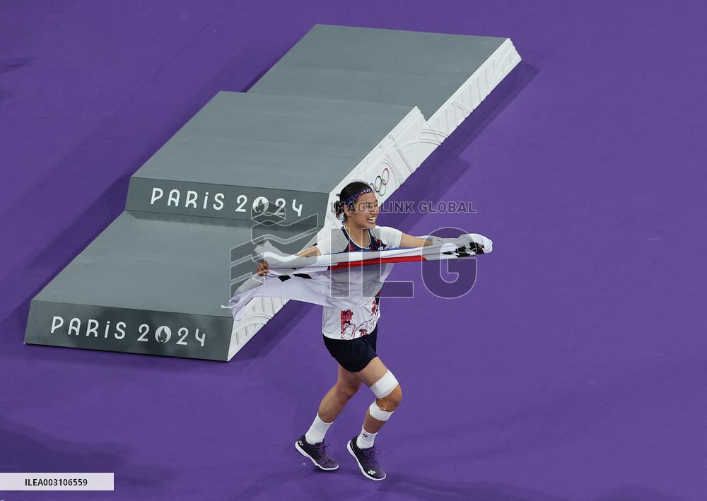 (PARIS2024)FRANCE-PARIS-OLY-BADMINTON