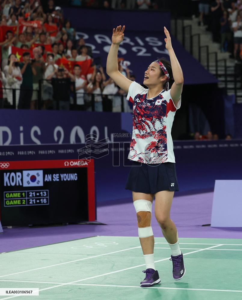 (PARIS2024)FRANCE-PARIS-OLY-BADMINTON