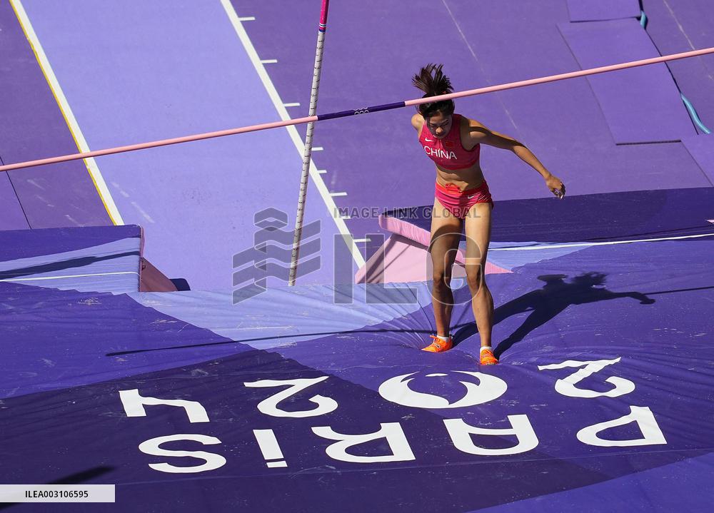 (PARIS2024) FRANCE-PARIS-OLY-ATHLETICS-POLE VAULT-WOMEN