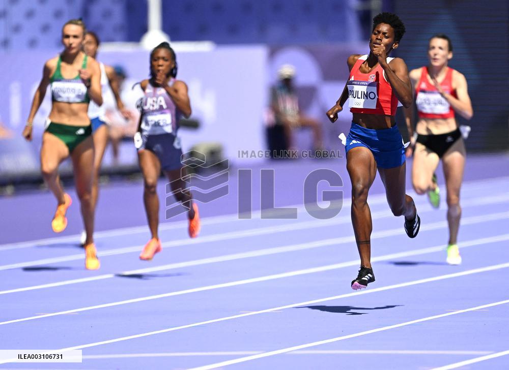 (PARIS2024) FRANCE-PARIS-OLY-ATHLETICS-400M-WOMEN