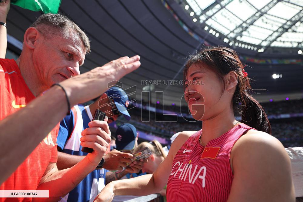 (PARIS2024) FRANCE-PARIS-OLY-ATHLETICS-POLE VAULT-WOMEN