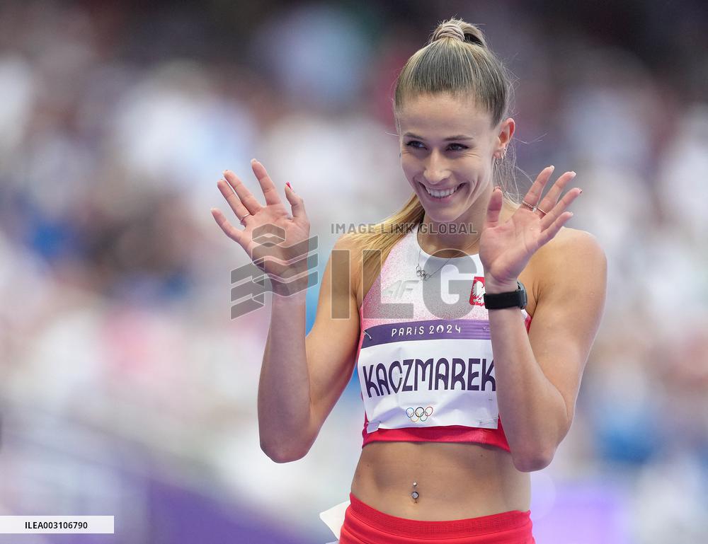 (PARIS2024) FRANCE-PARIS-OLY-ATHLETICS-400M-WOMEN
