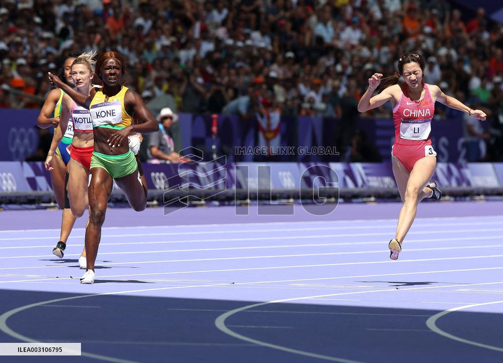 (PARIS2024) FRANCE-PARIS-OLY-ATHLETICS-200M-WOMEN
