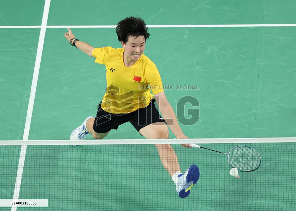 (PARIS2024)FRANCE-PARIS-OLY-BADMINTON
