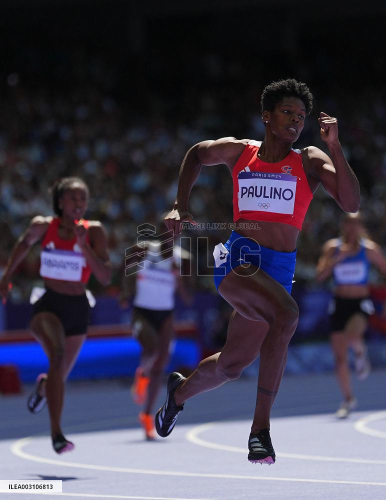 (PARIS2024) FRANCE-PARIS-OLY-ATHLETICS-400M-WOMEN