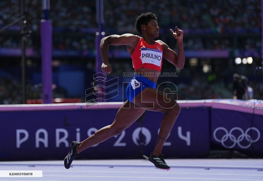 (PARIS2024) FRANCE-PARIS-OLY-ATHLETICS-400M-WOMEN