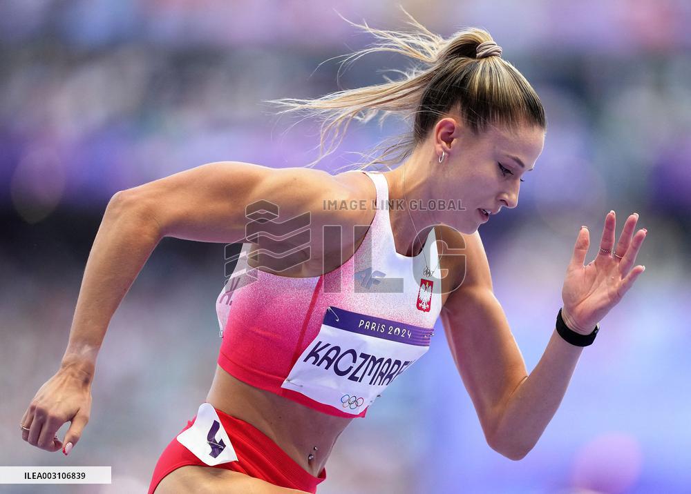 (PARIS2024) FRANCE-PARIS-OLY-ATHLETICS-400M-WOMEN