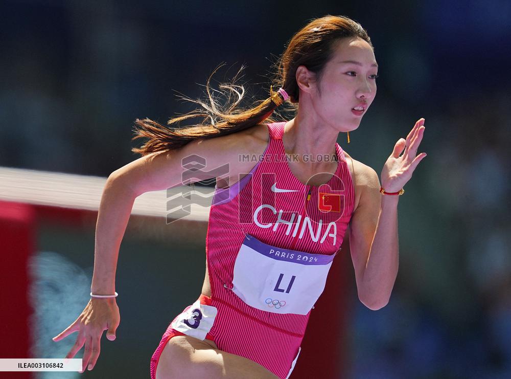 (PARIS2024) FRANCE-PARIS-OLY-ATHLETICS-200M-WOMEN