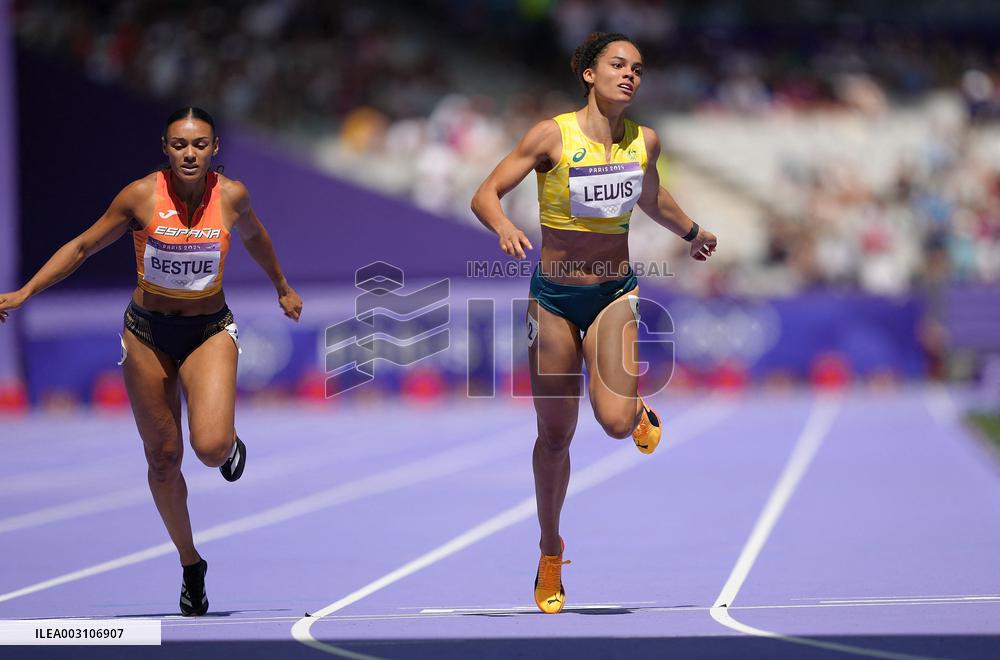 (PARIS2024) FRANCE-PARIS-OLY-ATHLETICS-200M-WOMEN