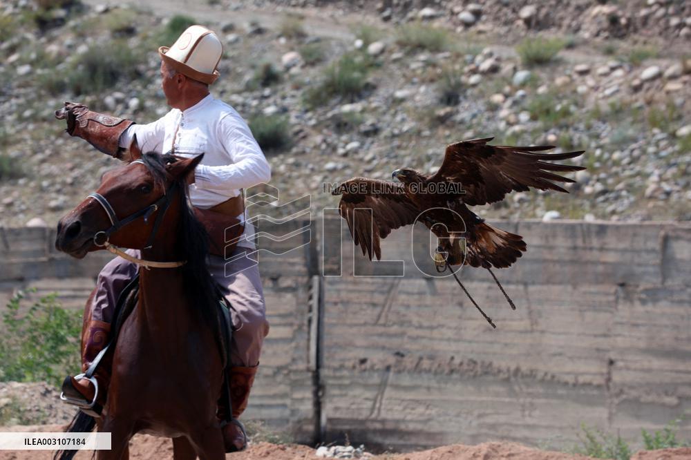 KYRGYZSTAN-TRADITIONAL HUNTING FESTIVAL