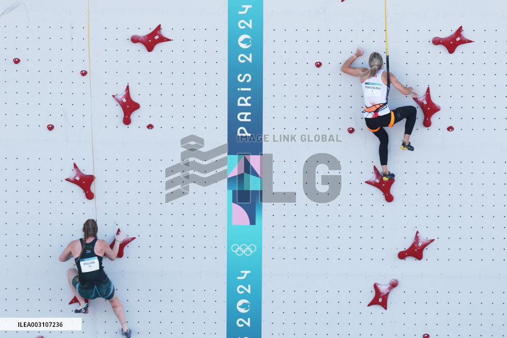 (PARIS2024)FRANCE-LE BOURGET-OLY-SPORT CLIMBING