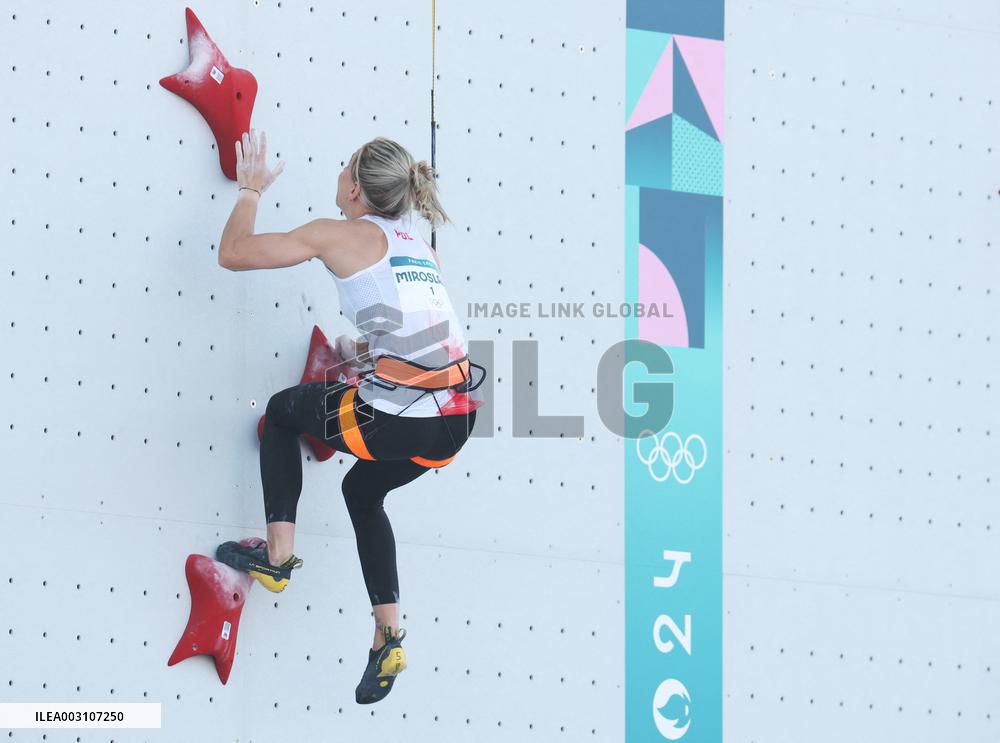 (PARIS2024)FRANCE-LE BOURGET-OLY-SPORT CLIMBING