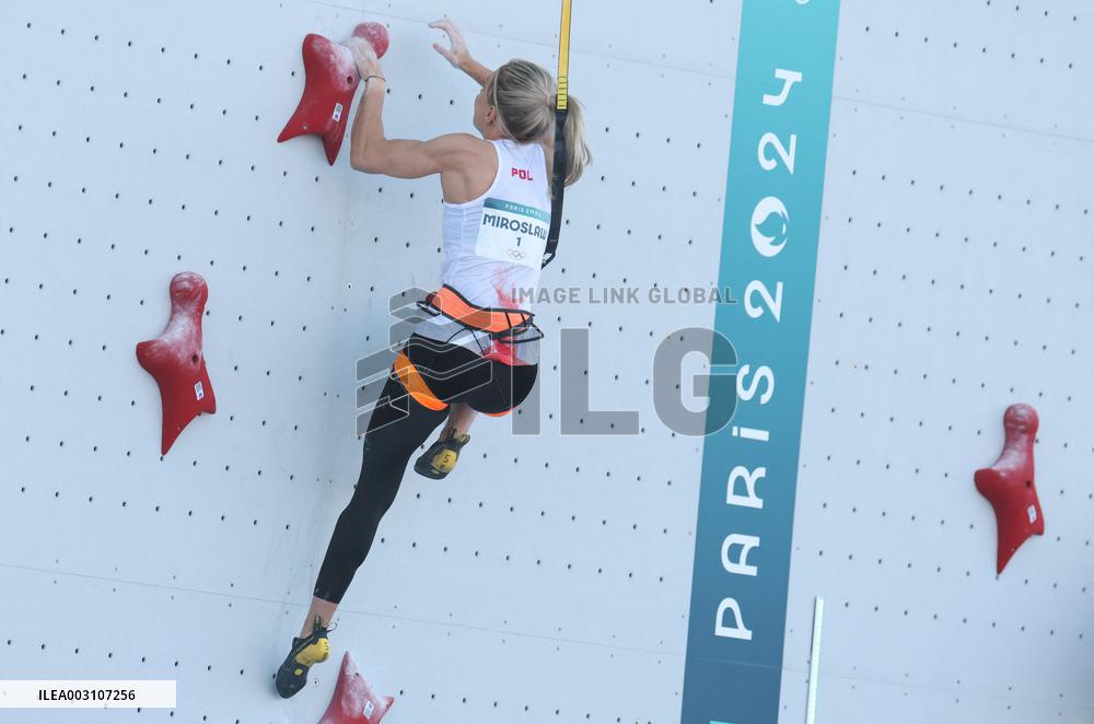 (PARIS2024)FRANCE-LE BOURGET-OLY-SPORT CLIMBING